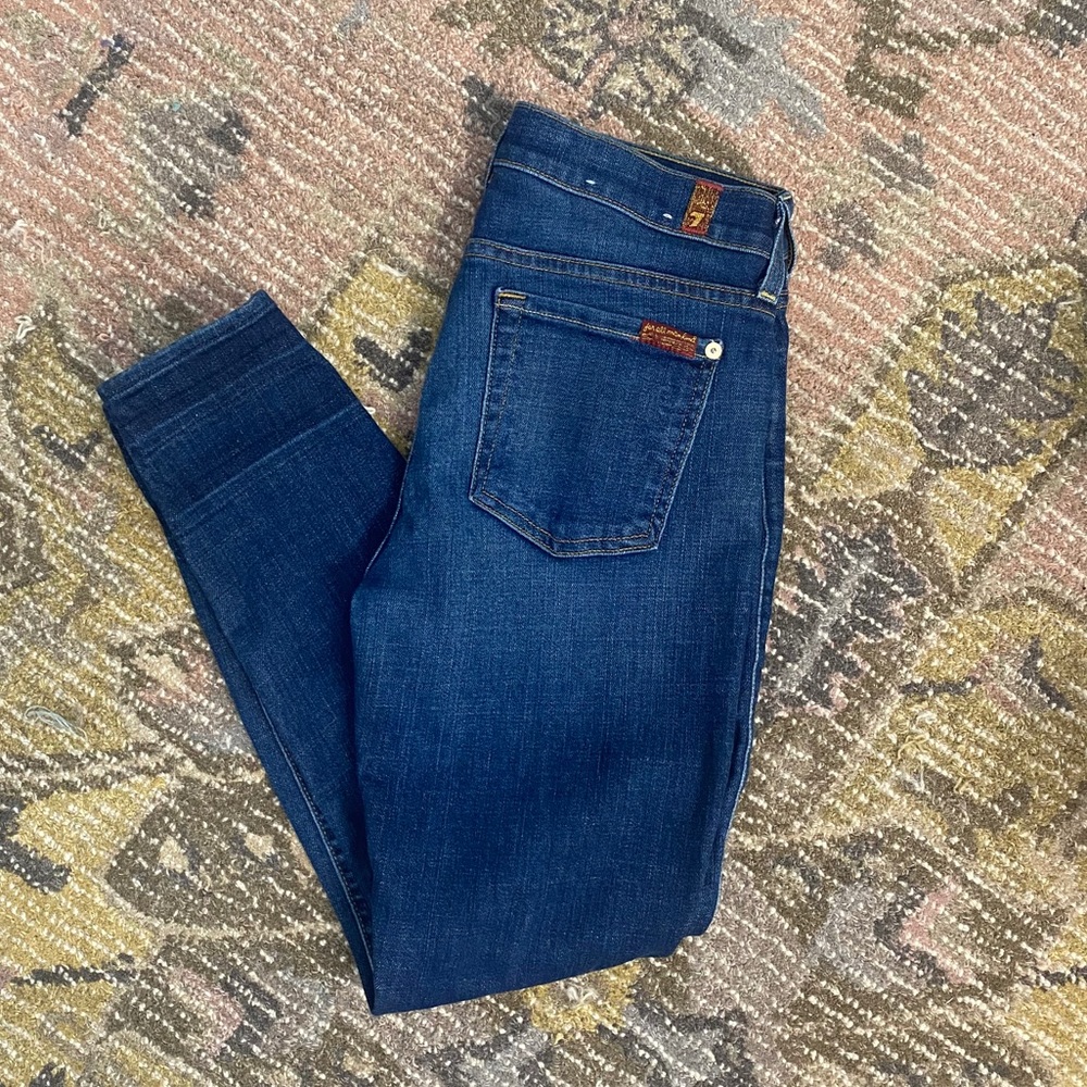 7 FOR ALL MANKIND THE ANKLE SKINNY JEAN
